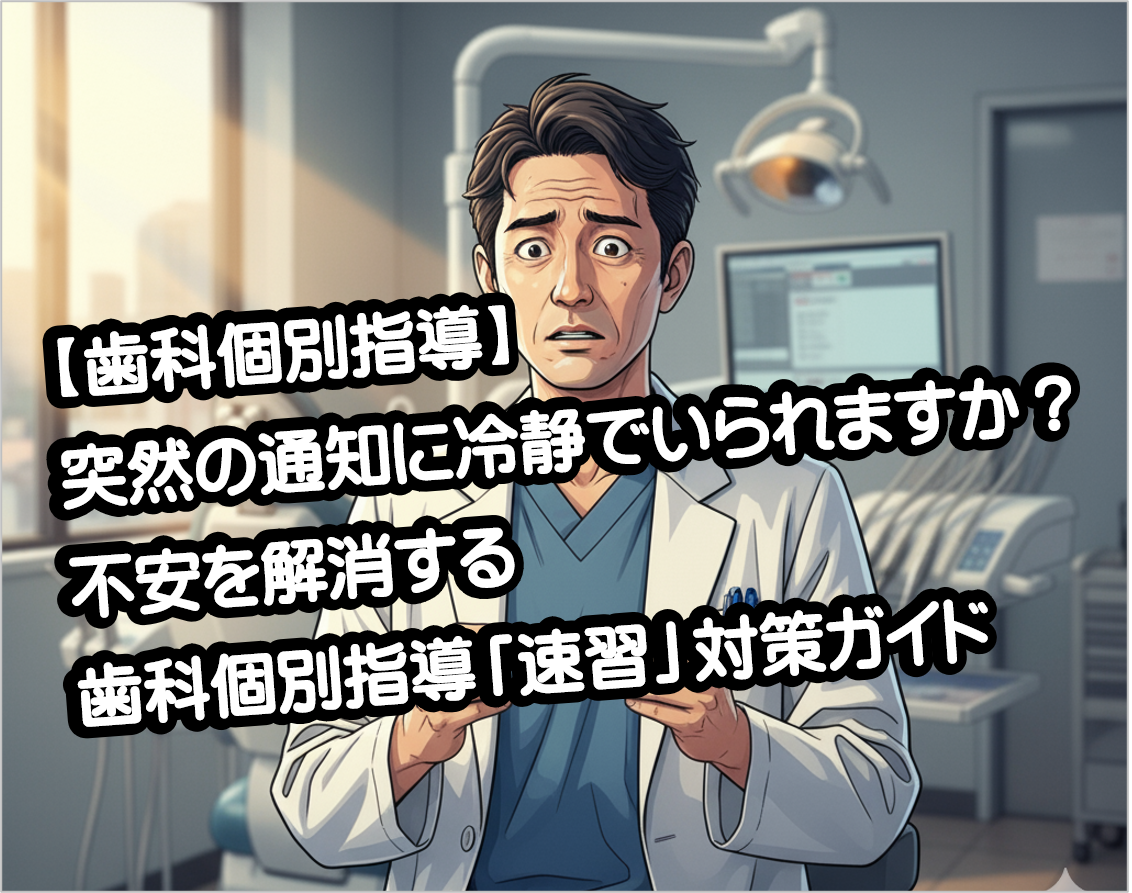 歯科個別指導対策と準備研修会20251003